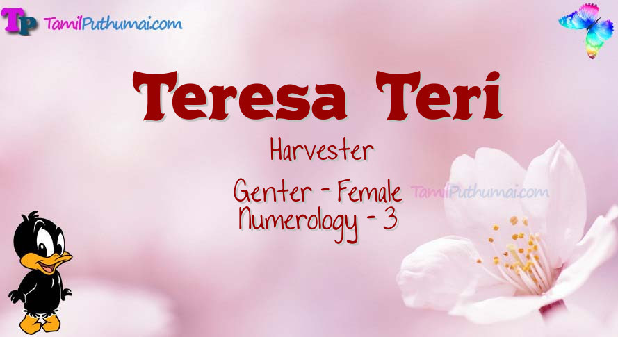 Teresa  Teri-babyname-meaning